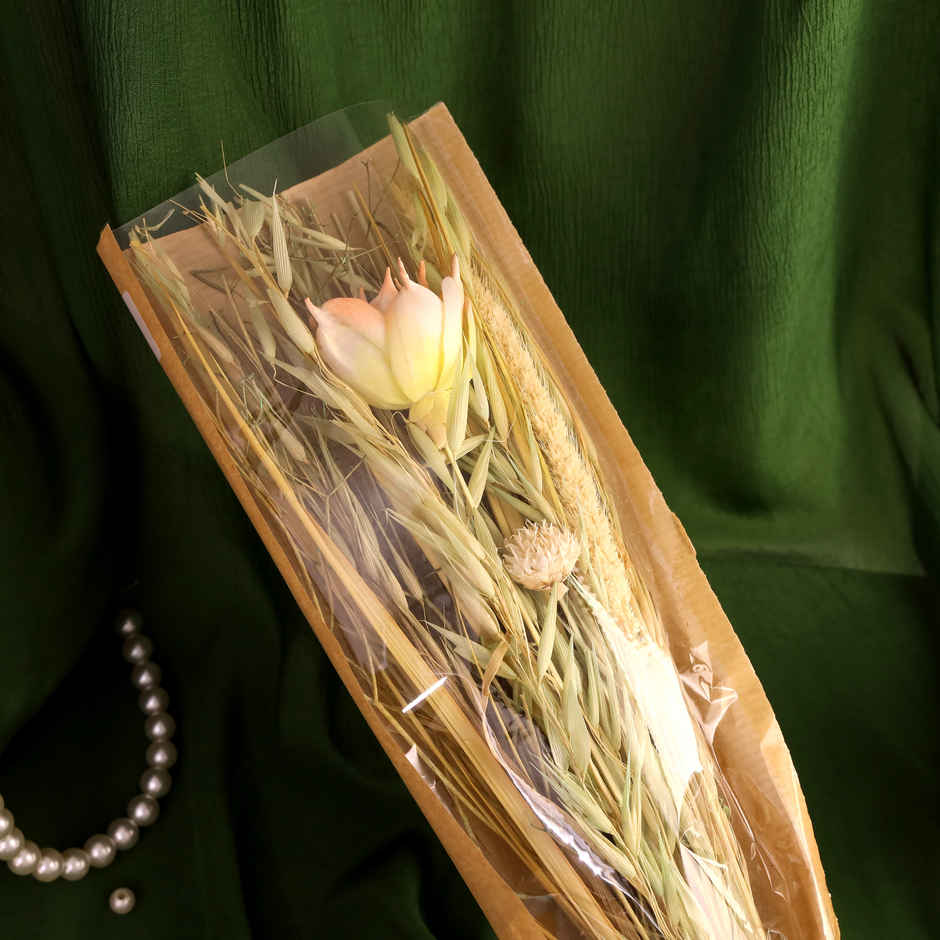 Golden Meadow Natural Dried Flower Bouquet | Eternal Blooms