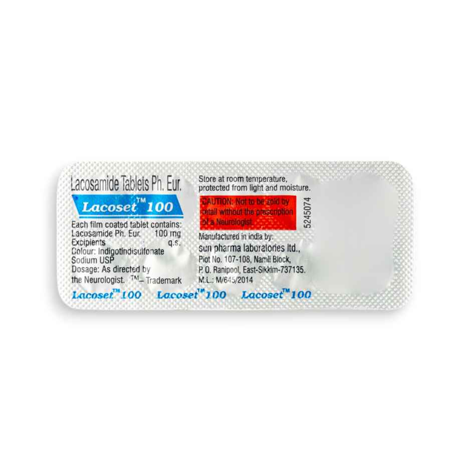 Lacoset 100 Tablet