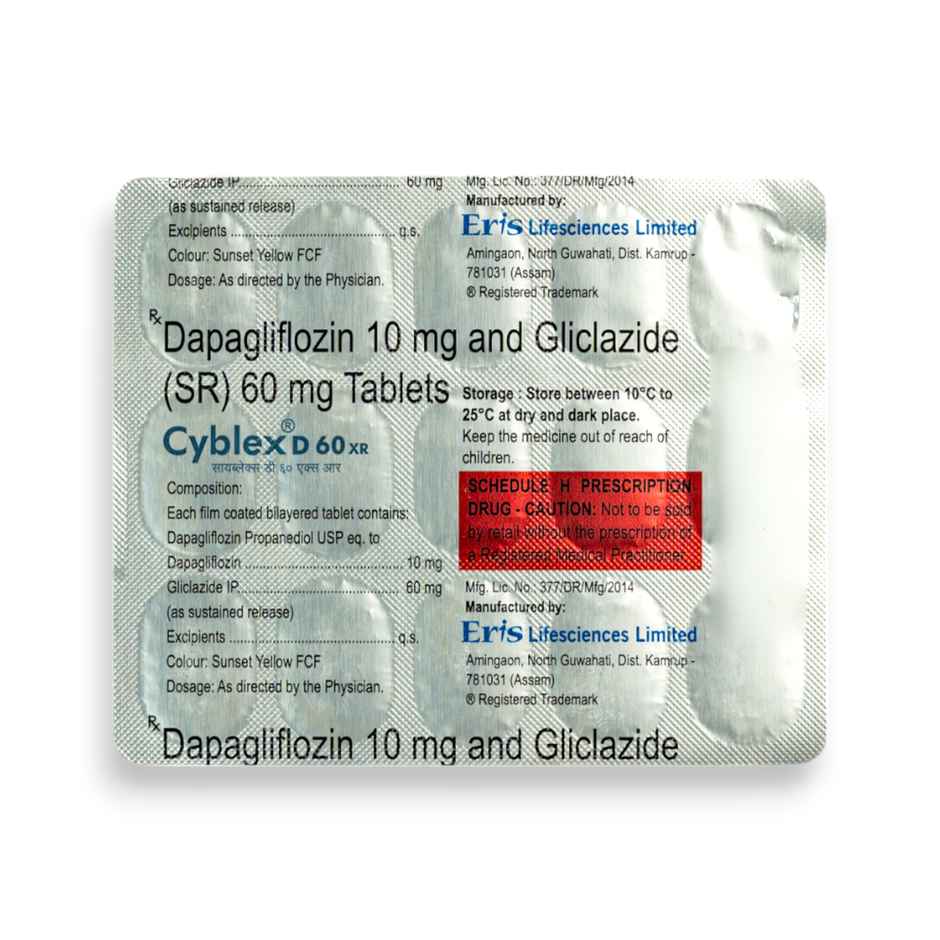 Cyblex D 60 XR Tablet SR