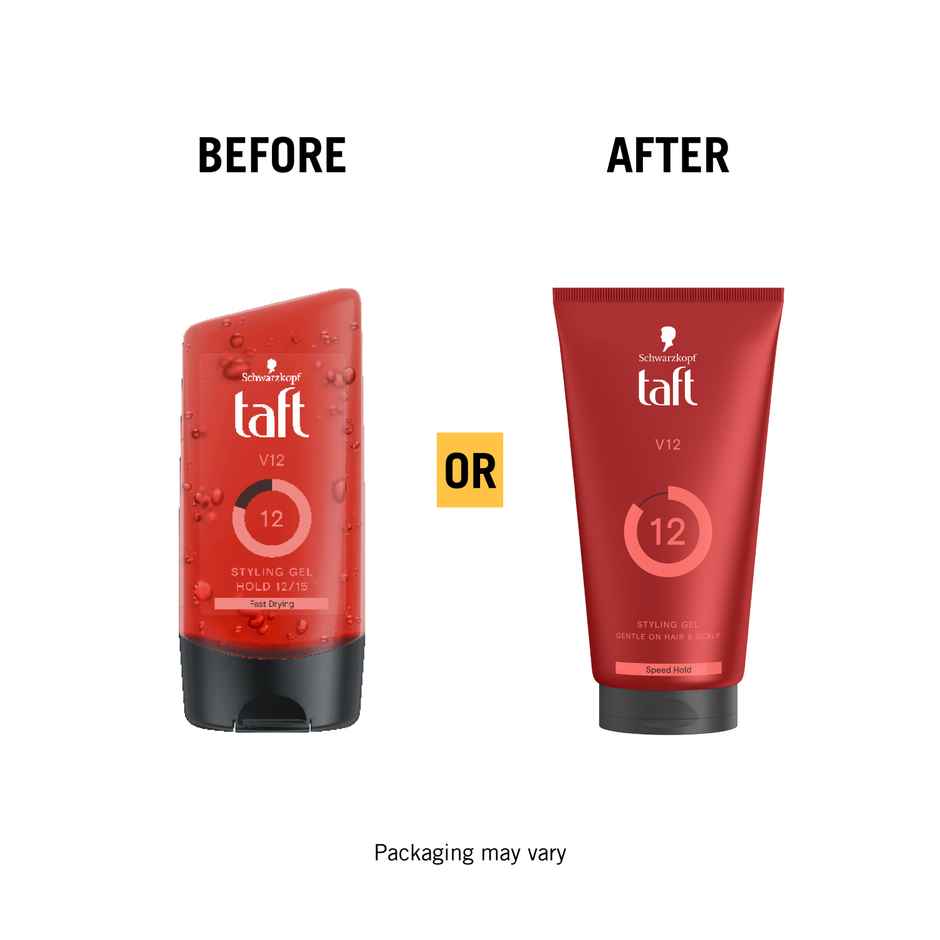 Schwarzkopf Taft V12 Styling Gel Fast Drying