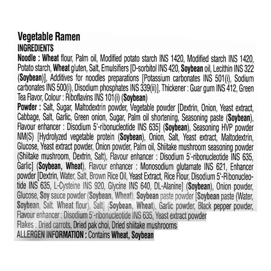 Ah-Ssa Eat Vegetable Ramen