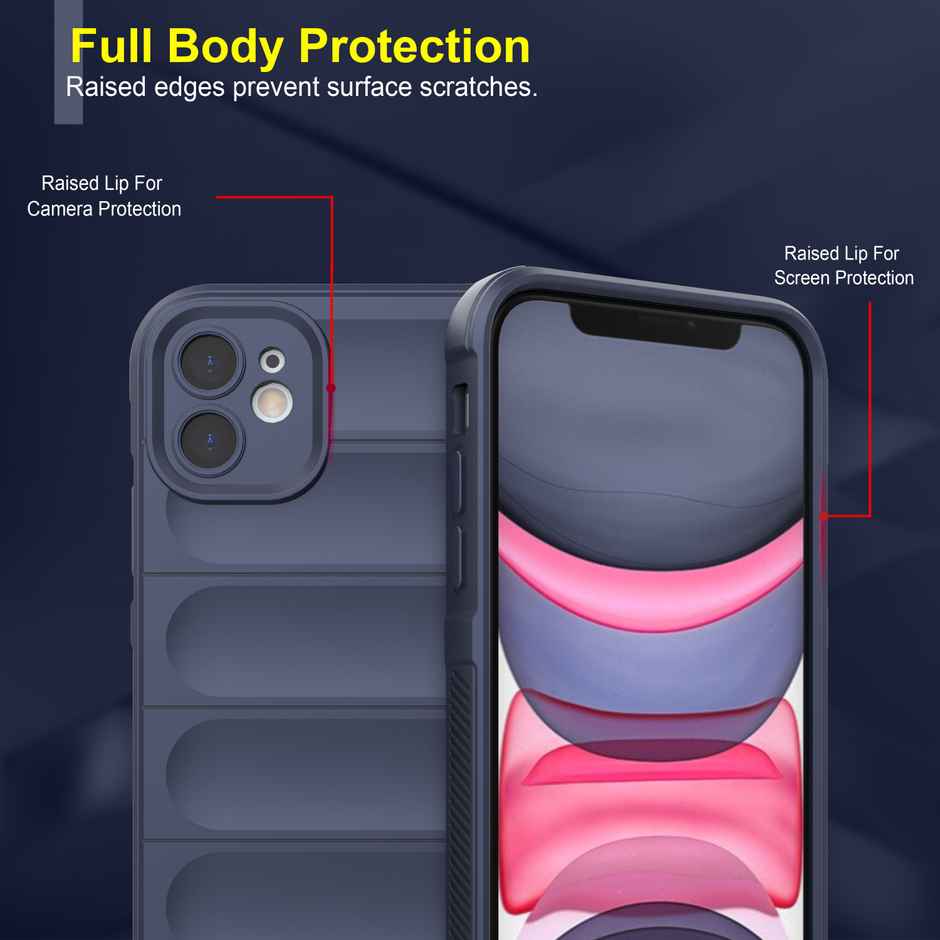 Zapcase Back Cover For Apple Iphone 11 (Magic-Sapphire)