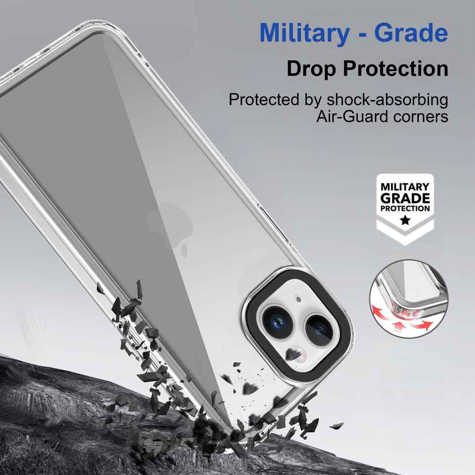 Zapcase Back Cover For Apple Iphone 13 (Space-Clear)