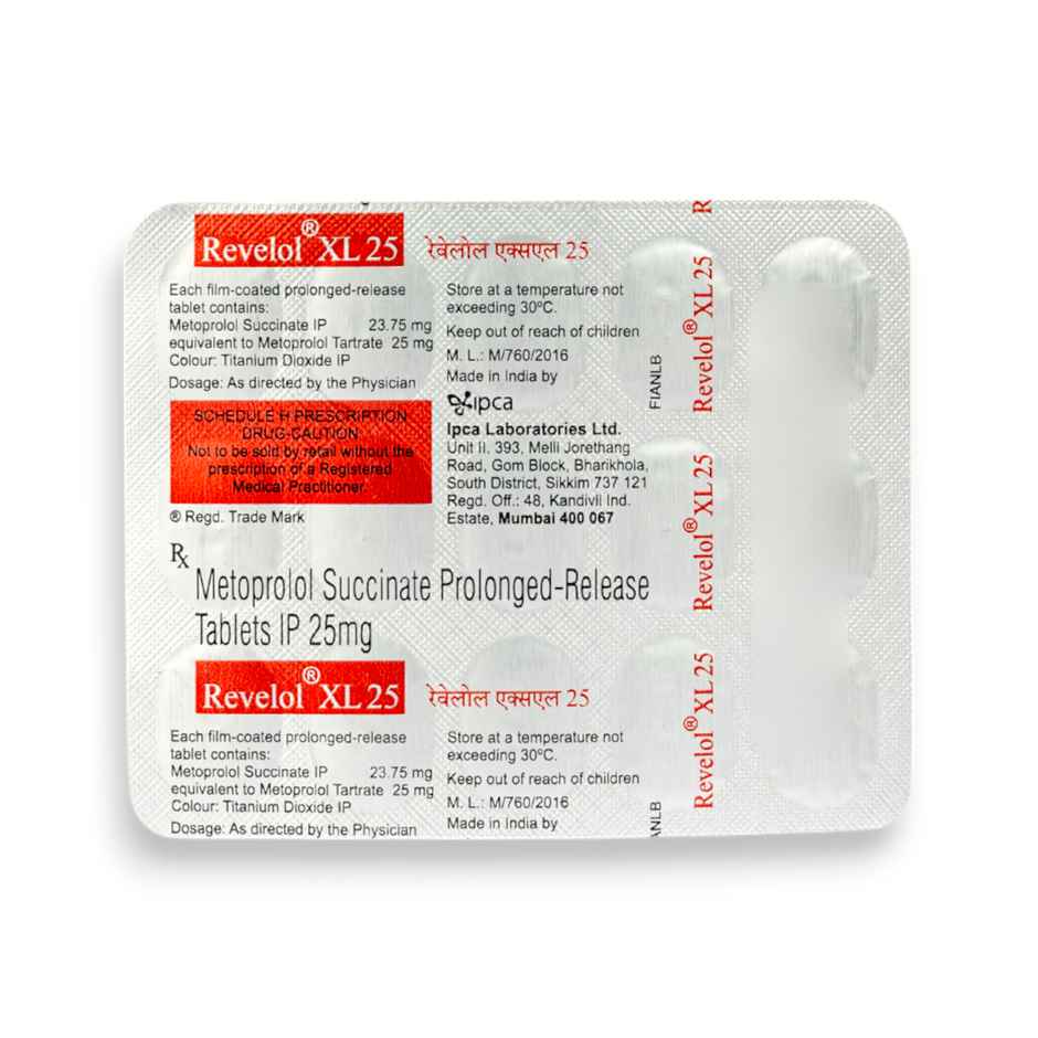 Revelol XL 25 Tablet PR