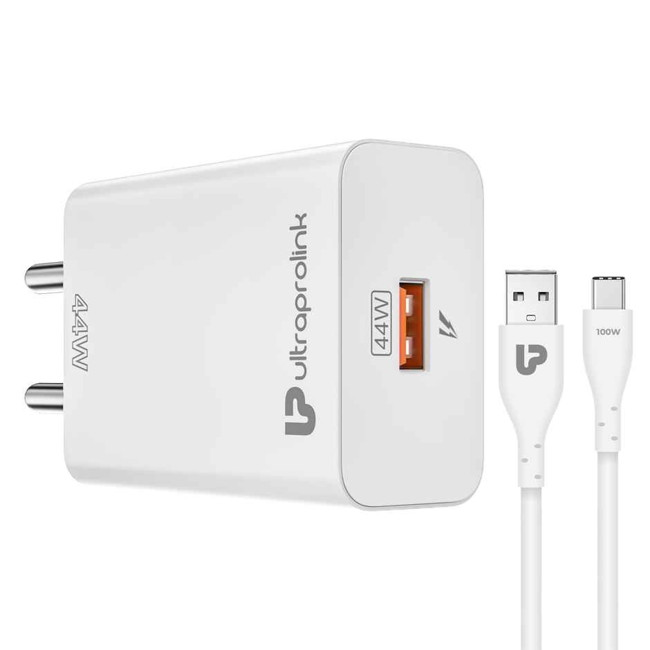 UltraProlink UM1135 44W Multi Protocol Fast Travel Charger with Fast Charging Cable