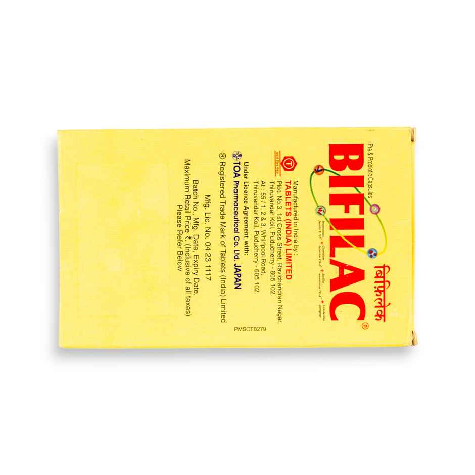 Bifilac Pre & Probiotic Capsule