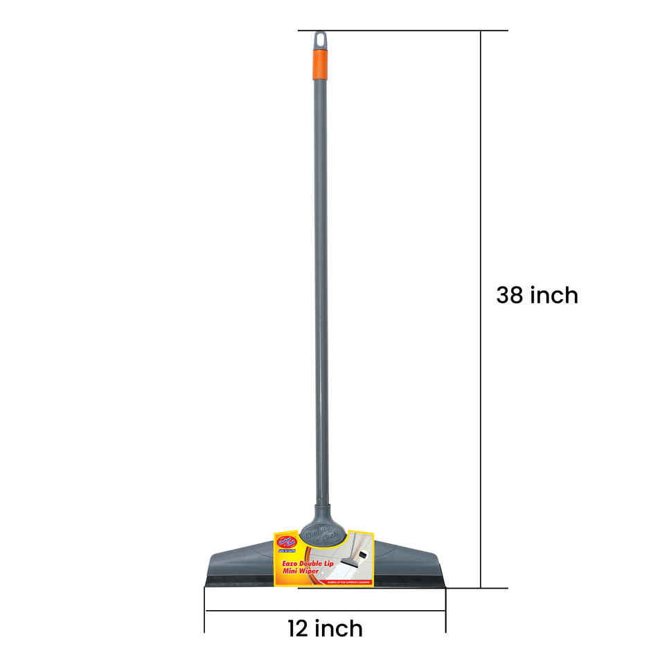 Chakaachak Eazo Double Lip Mini Wiper | Grey & Orange