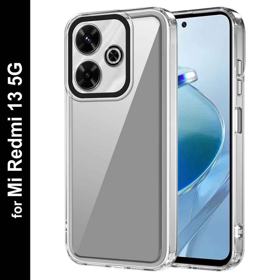 Zapcase Back Cover for Mi Redmi 13 5G | Space-Clear