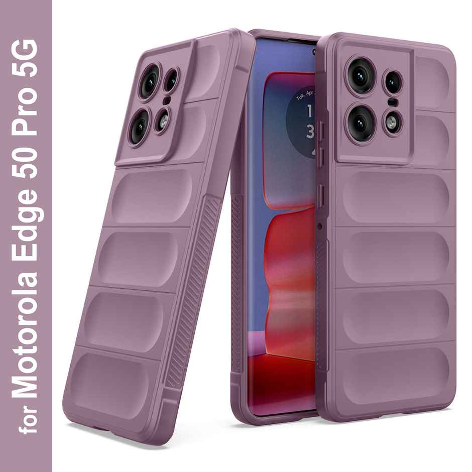 Zapcase Back Cover for Motorola Edge 50 Pro 5G | Magic-Lavender
