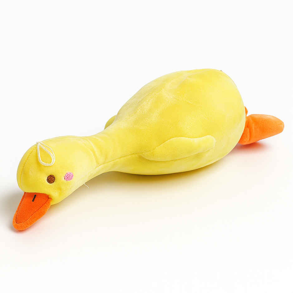 Spanker Duck Soft Toy | Cute Long Body Plush Duck for Kids - 33 cm