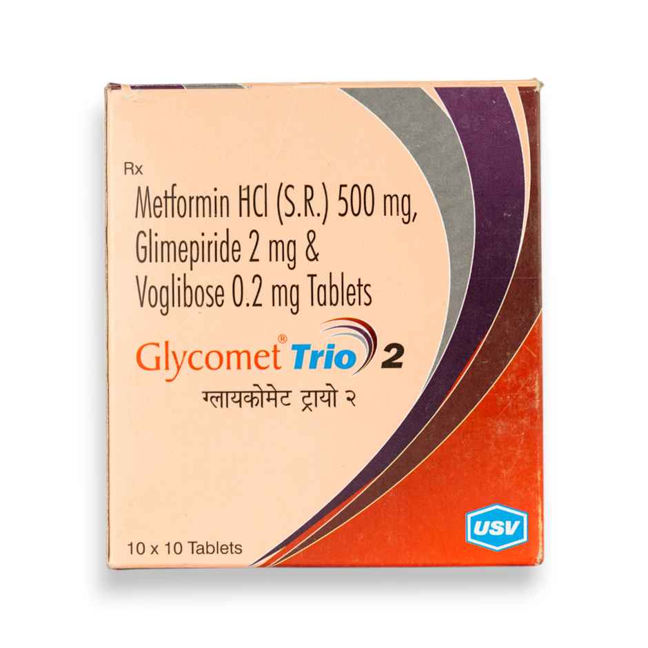 Glycomet Trio 2 Tablet SR