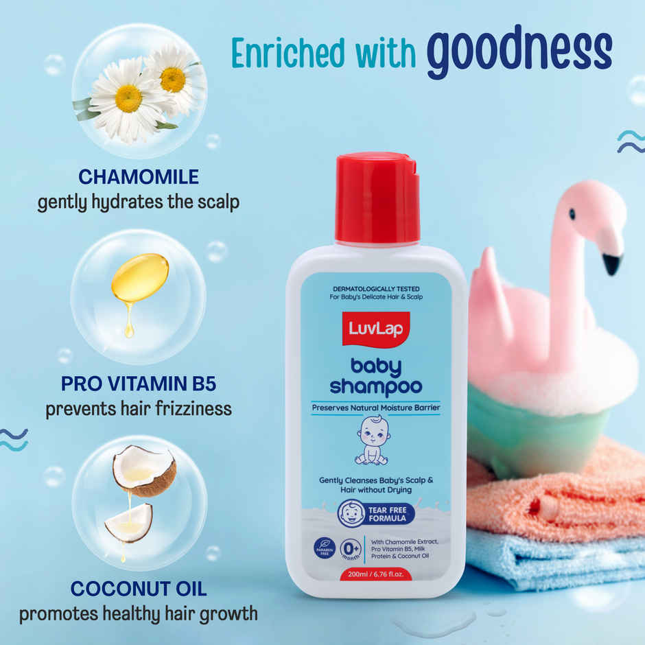 LuvLap Baby Shampoo