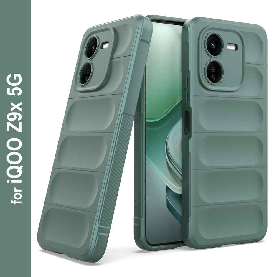 Zapcase Back Cover for iQOO Z9x 5G | Magic-DarkGreen