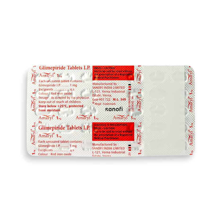 Amaryl 1mg Tablet