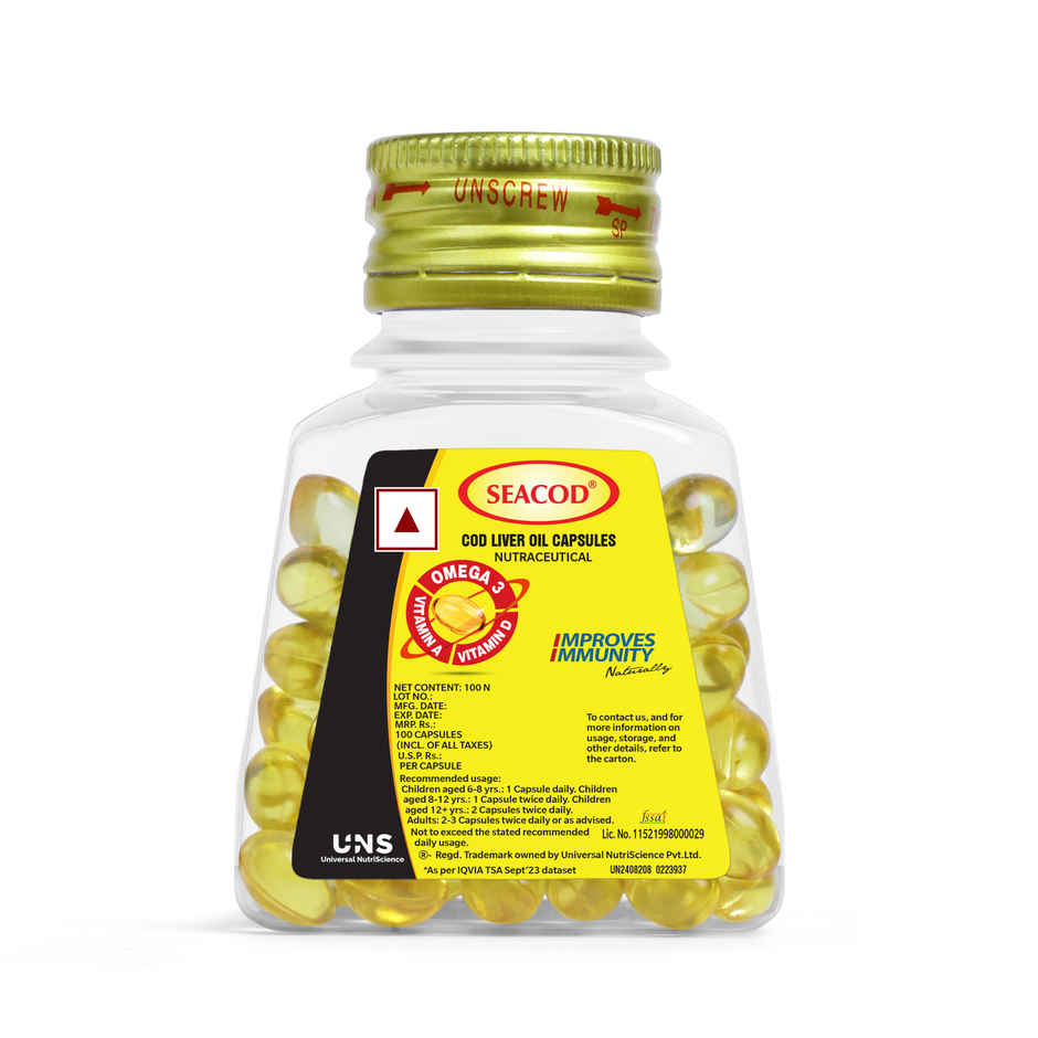 Seacod - Cod Liver Oil Capsules