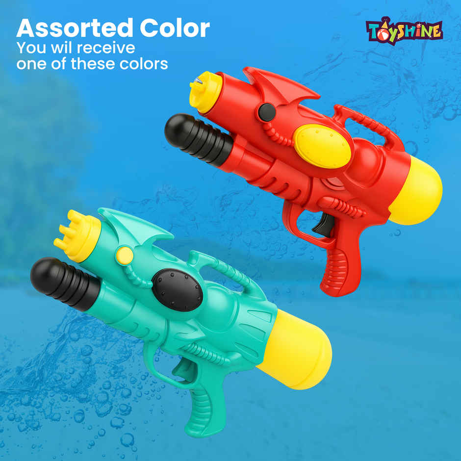 Toyshine Water Gun Toy | 260ml Tank Capacity Water Blaster | For Holi, Pool & Backyard Play