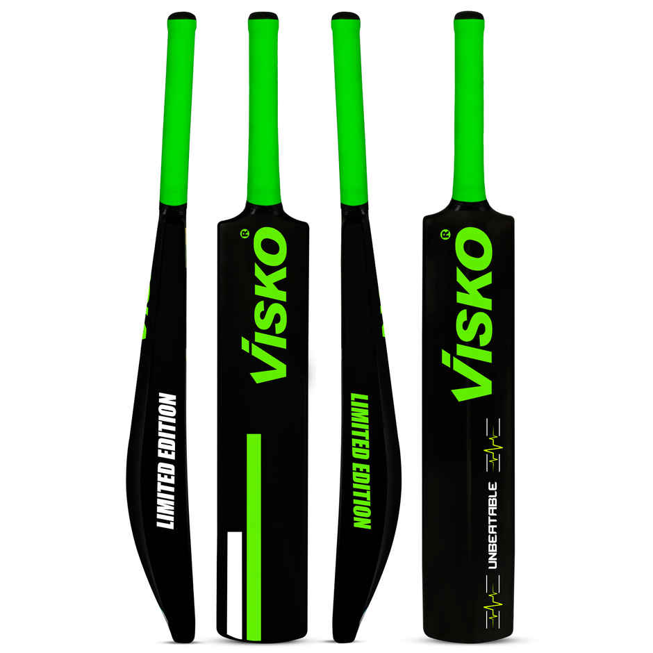 Visko Plastic Full Size Cricket Combo | Cricket Bat | Wind Ball | Stumps