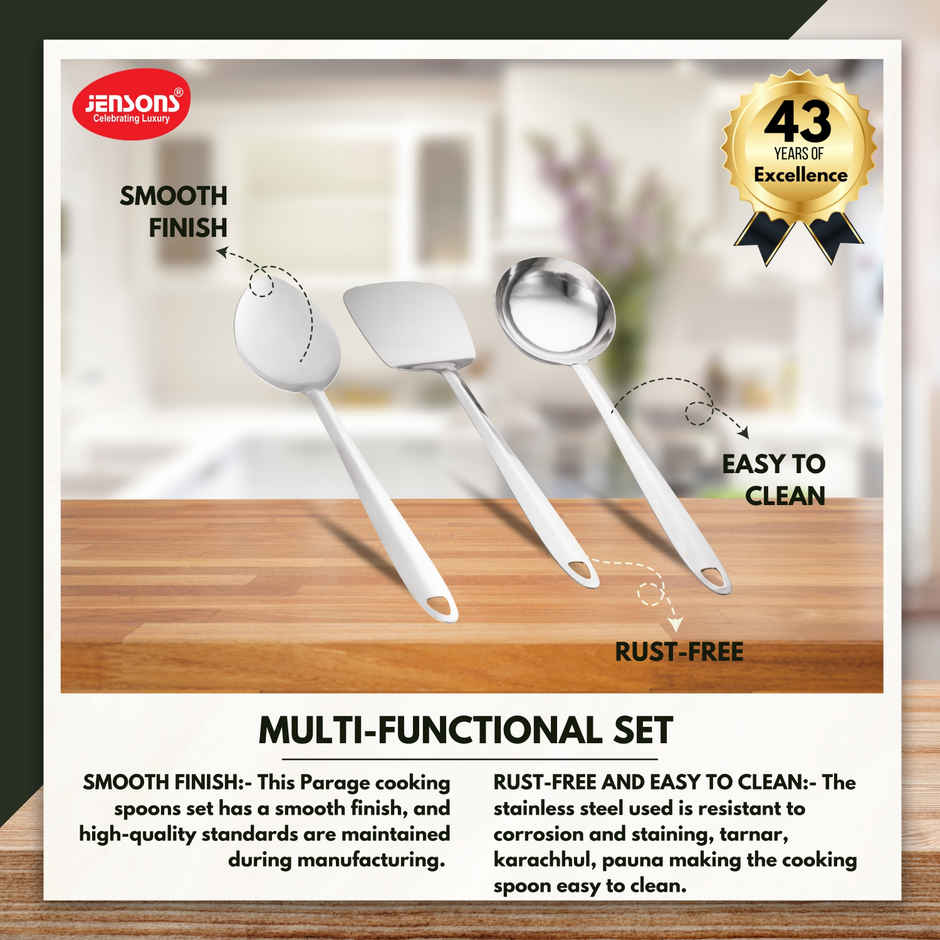 Jensons Ss 3 Pcs Kitchen Tool