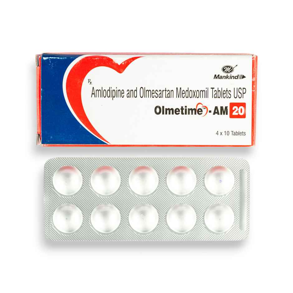 Olmetime-AM 20 Tablet