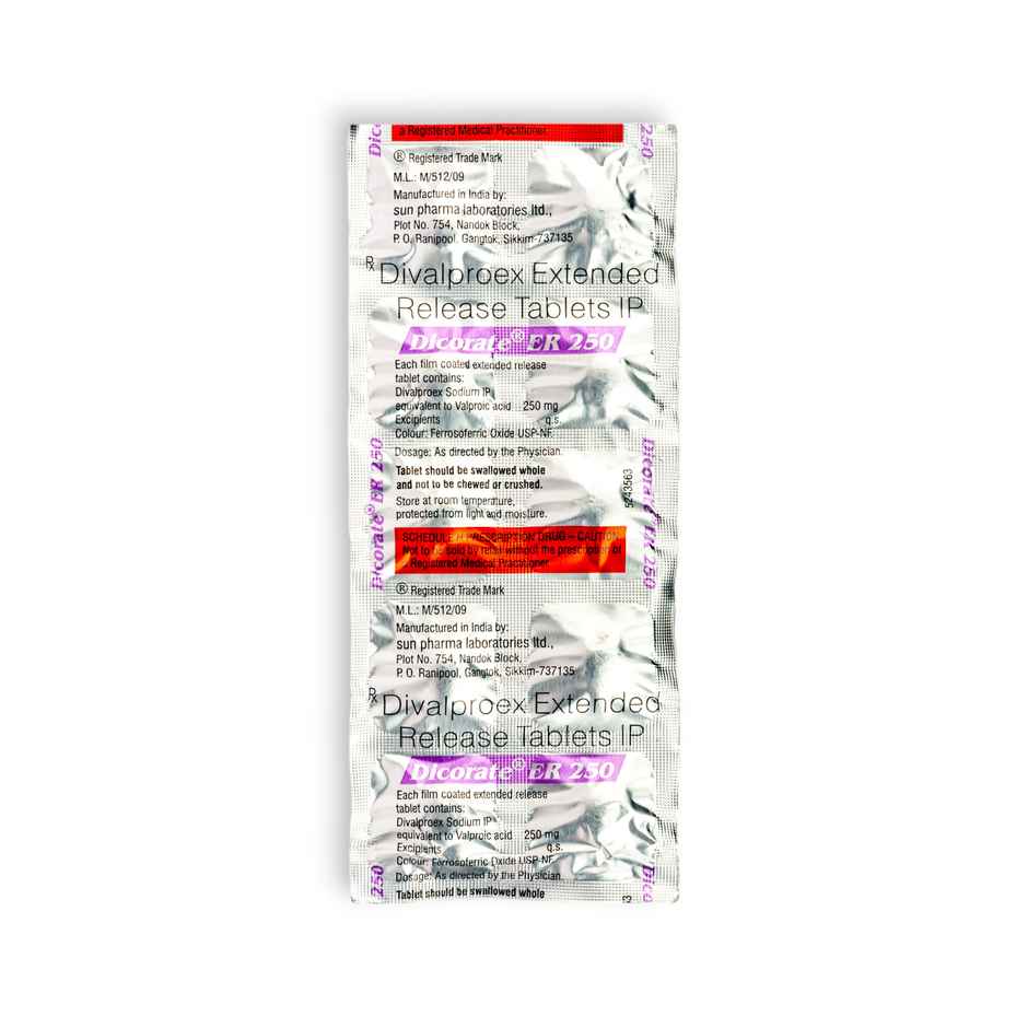 Dicorate ER 250 Tablet