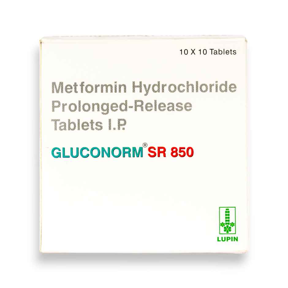 Gluconorm SR 850 Tablet PR