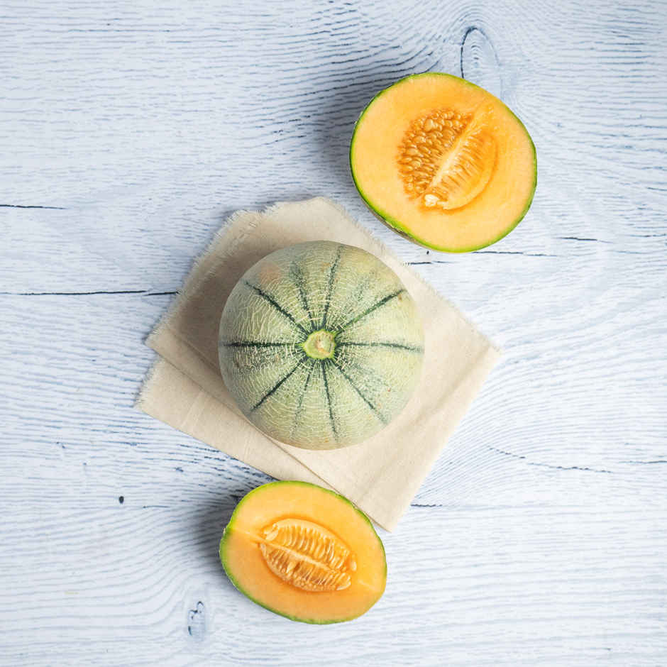 Muskmelon Striped Semi Ripe