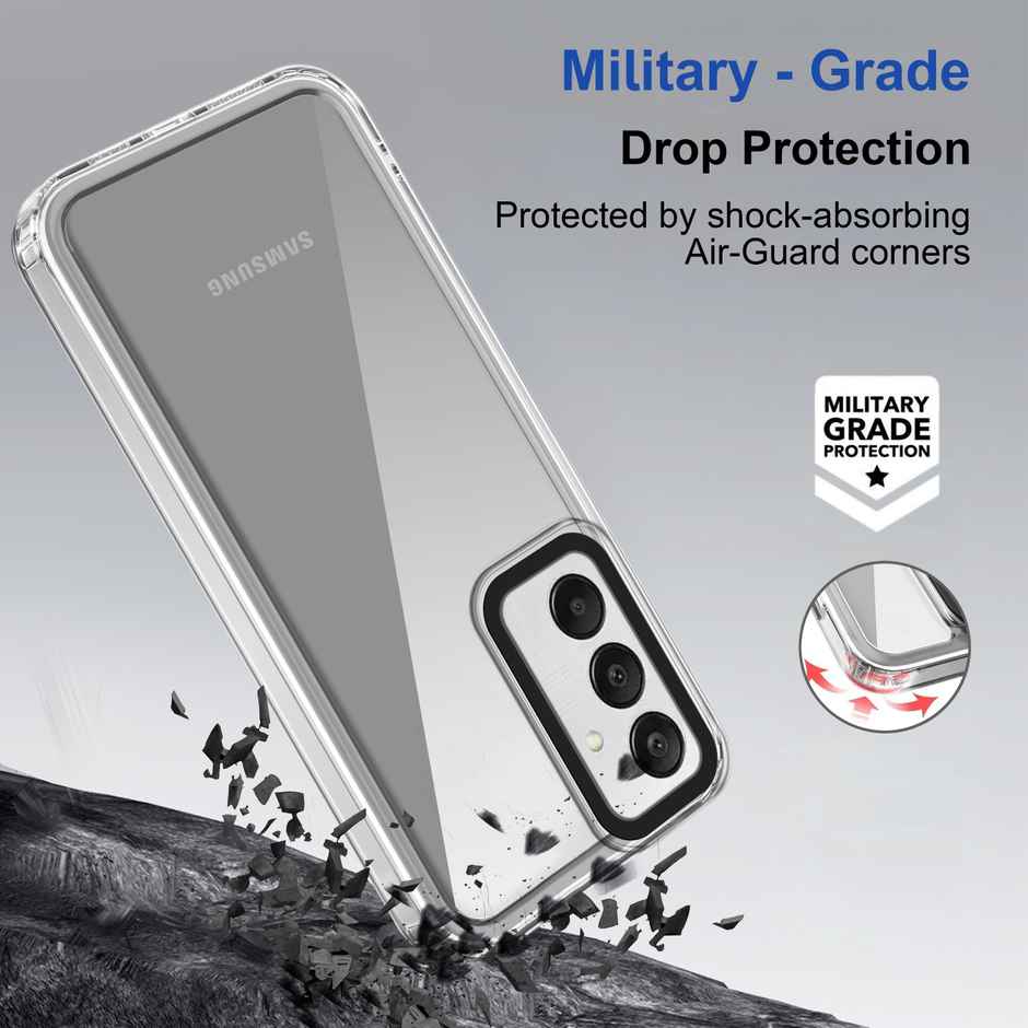 Zapcase Back Cover for Samsung Galaxy A16 5G | Space-Clear