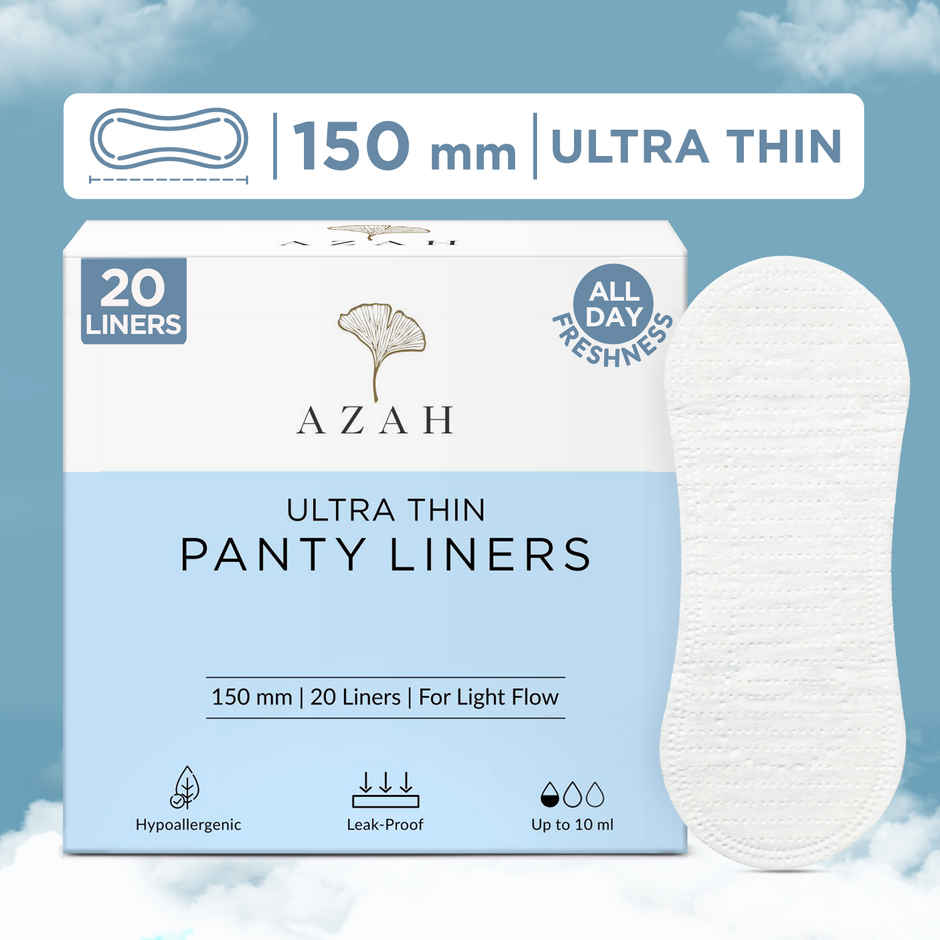 Azah Rash Free Panty Liners - (Pack Of 20)