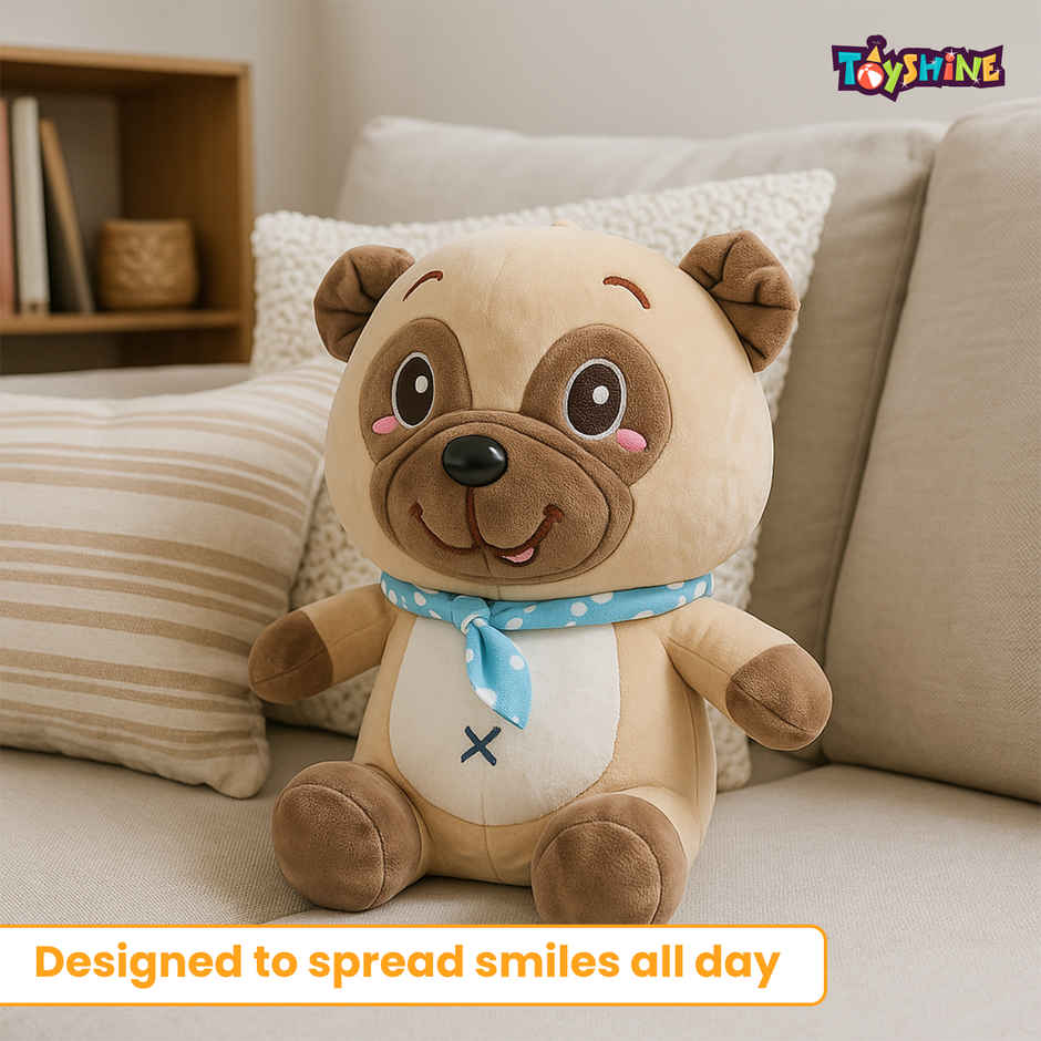 Spanker Bear Soft Toy | Ultra Soft Plush Teddy for Kids Decor - 27 cm