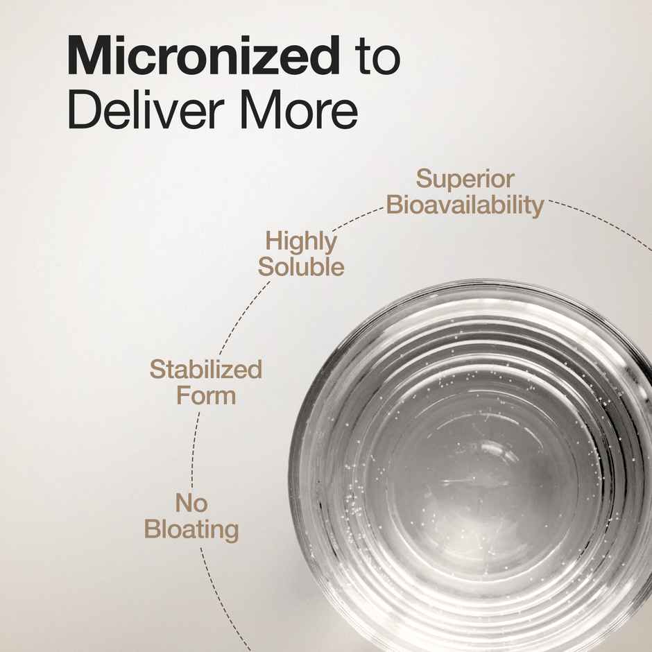 Wellbeing Nutrition Absolutely Pure Micronised Creatine Powder Monohydrate Unflavoured | 33 Servings