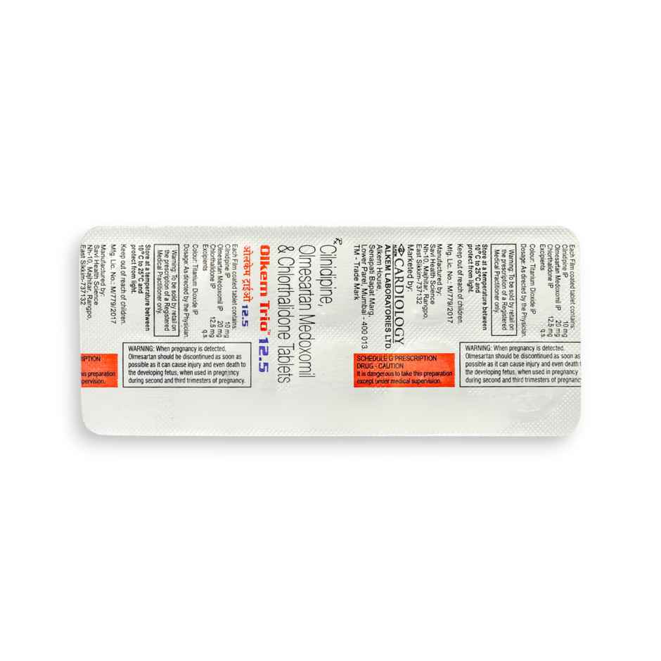 Olkem Trio 12.5 Tablet