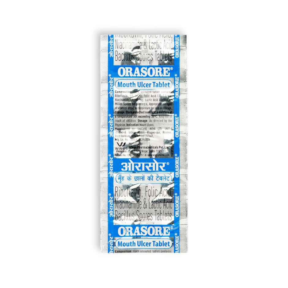 Orasore Mouth Ulcer Tablet