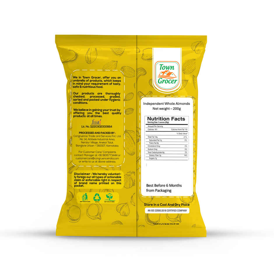 Town Grocer Independent Almonds