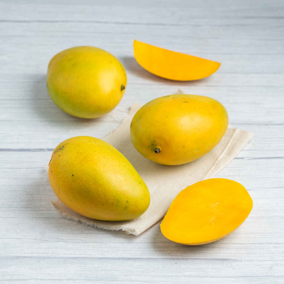 Mango Banganapalli(1kg), Muskmelon (1pc) & Watermelon Kiran(1pc) Combo