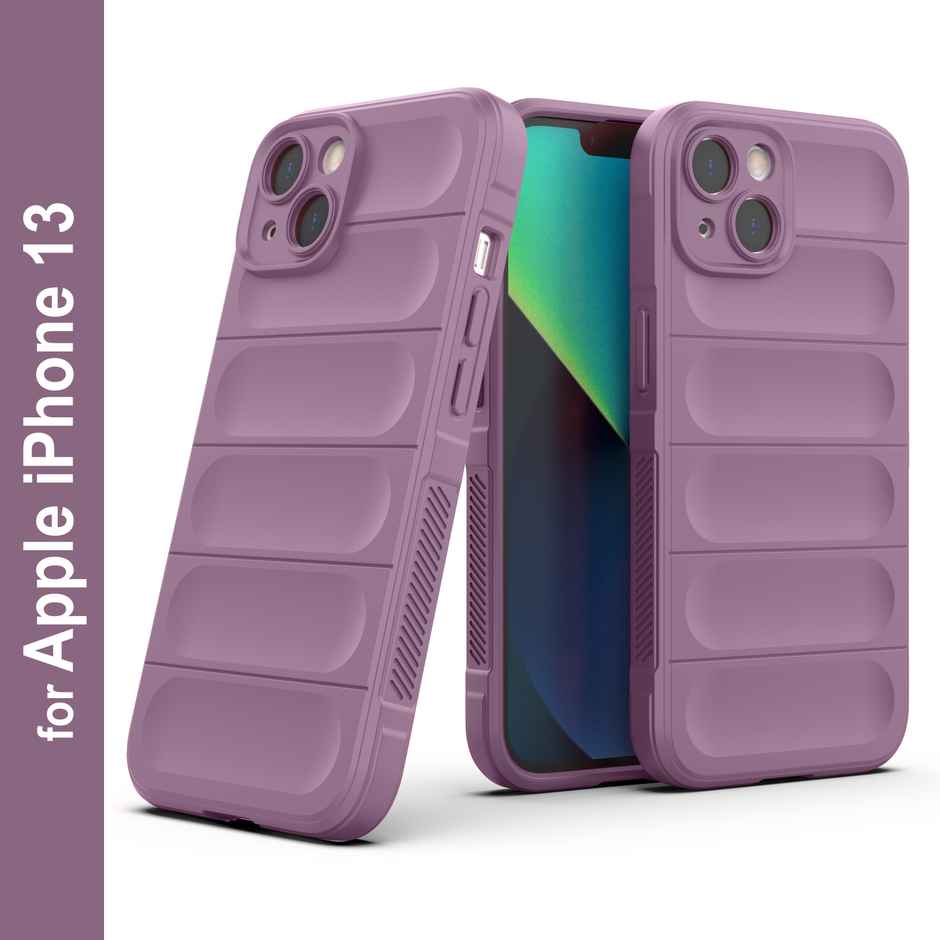 Zapcase Back Cover For Apple Iphone 13 (Magic-Lavender)