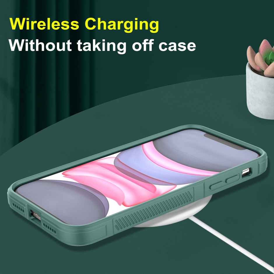 Zapcase Back Cover for iQOO Z9x 5G | Magic-DarkGreen