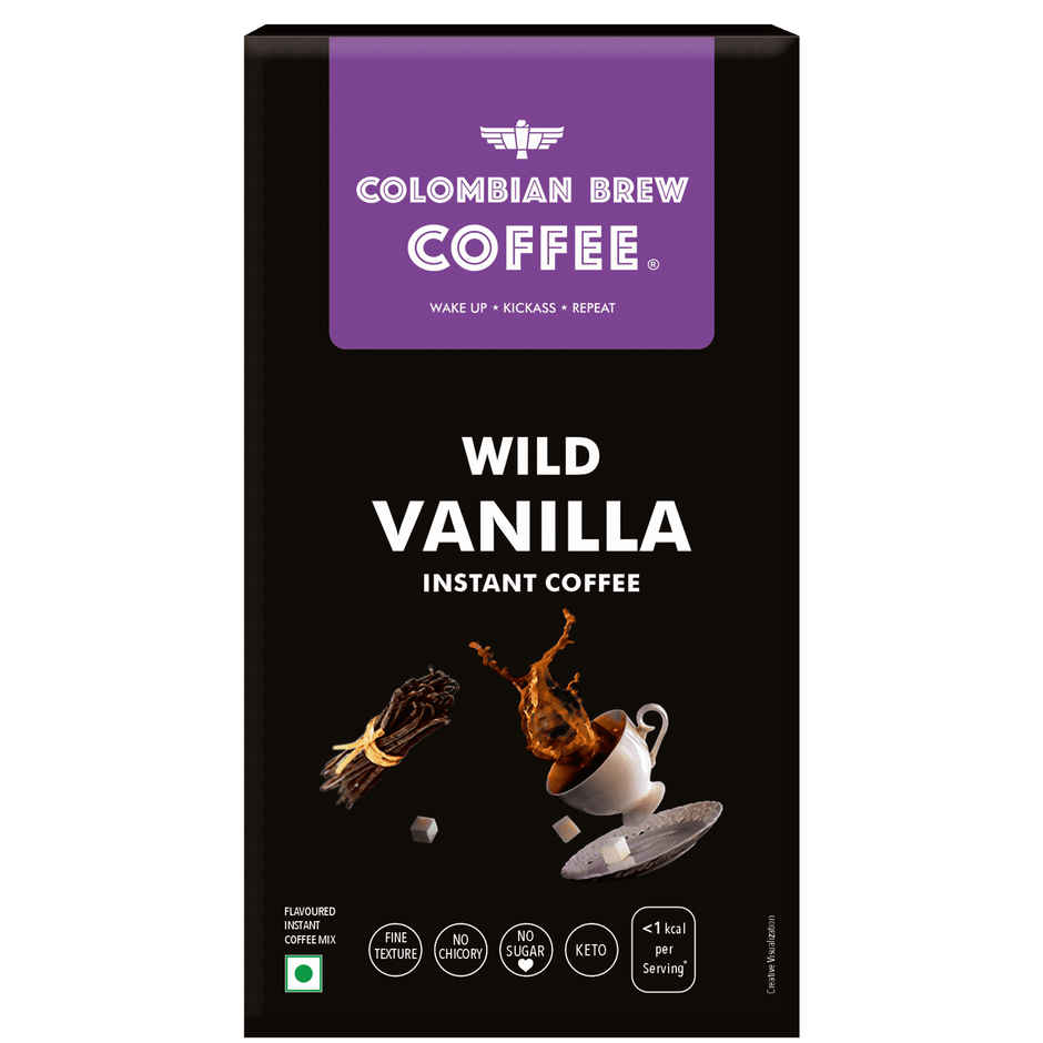 Colombian Brew Vanilla Instant Coffee | 20 Sachets