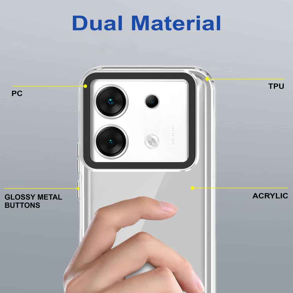 Zapcase Back Cover for Infinix Zero 30 5G | Space-Clear