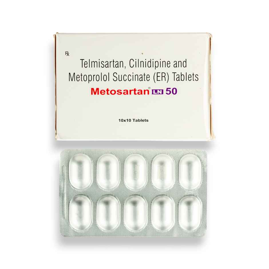 Metosartan LN 50 Tablet ER