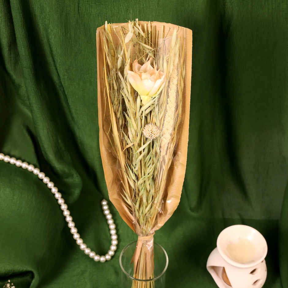 Golden Meadow Natural Dried Flower Bouquet | Eternal Blooms