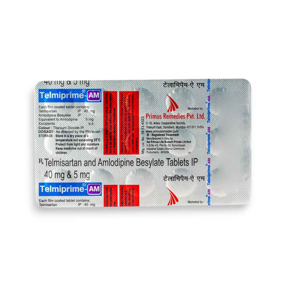 Telmiprime-AM Tablet