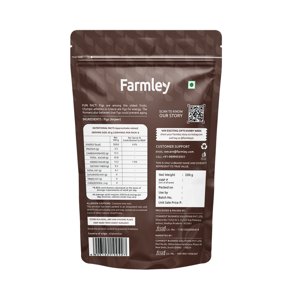 Farmley Premium Dried Figs (Anjeer)