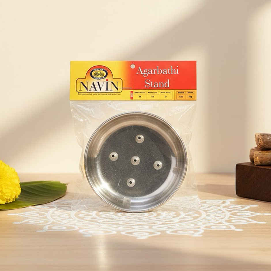 Pure Navin Agarbatti Stand Steel | Cycle