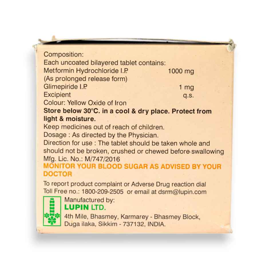 Gluconorm G 1 Forte Tablet PR