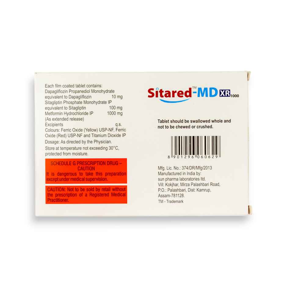 Sitared-MD XR 1000 Tablet