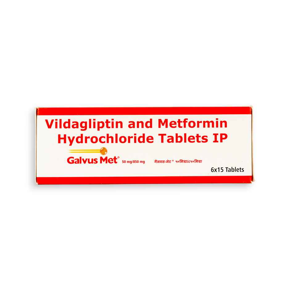 Galvus Met 50Mg/850Mg Tablet