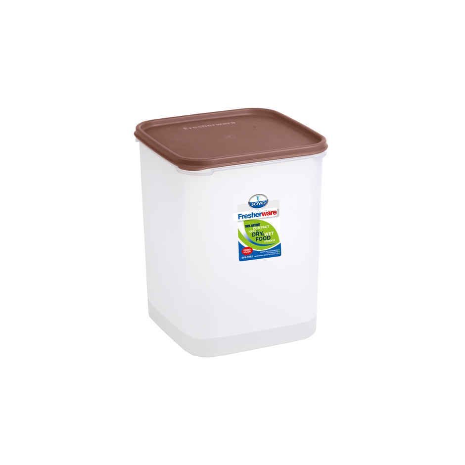 Joyo Fresherware Plastic Storage Container with Airtight Lid,Kitchen Organizers- 6 ltr-Assorted