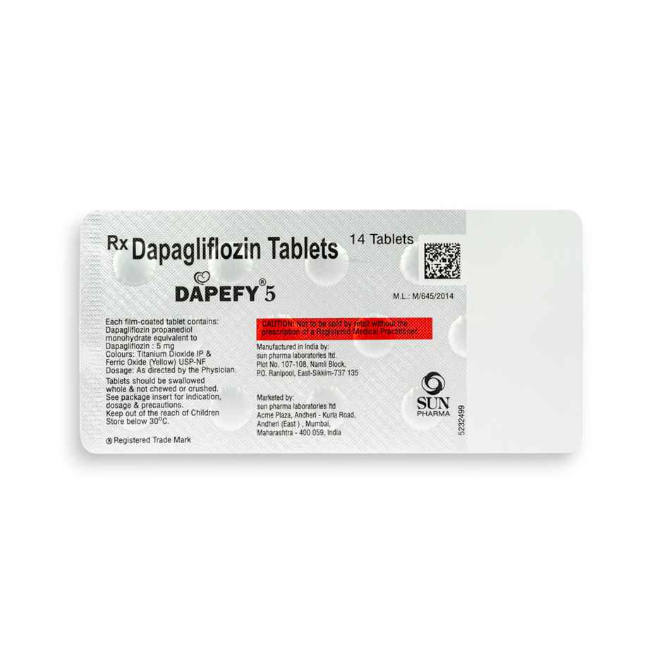 Dapefy 5 Tablet