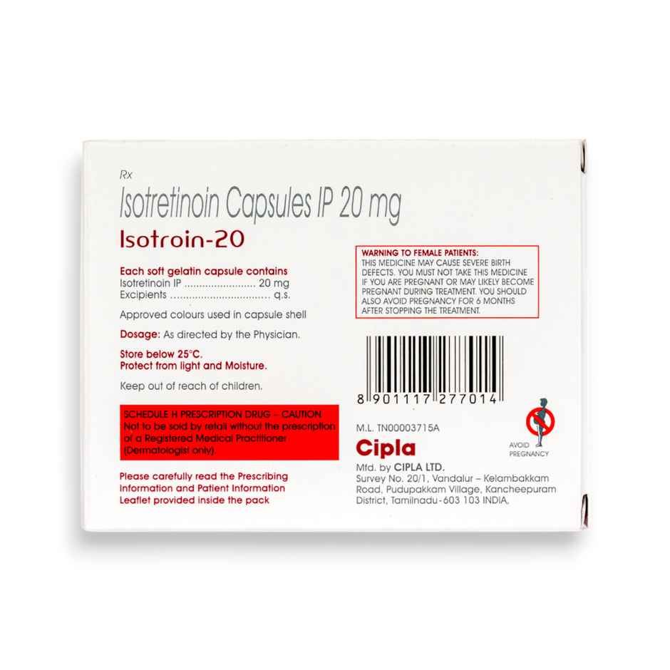 Isotroin 20 Capsule