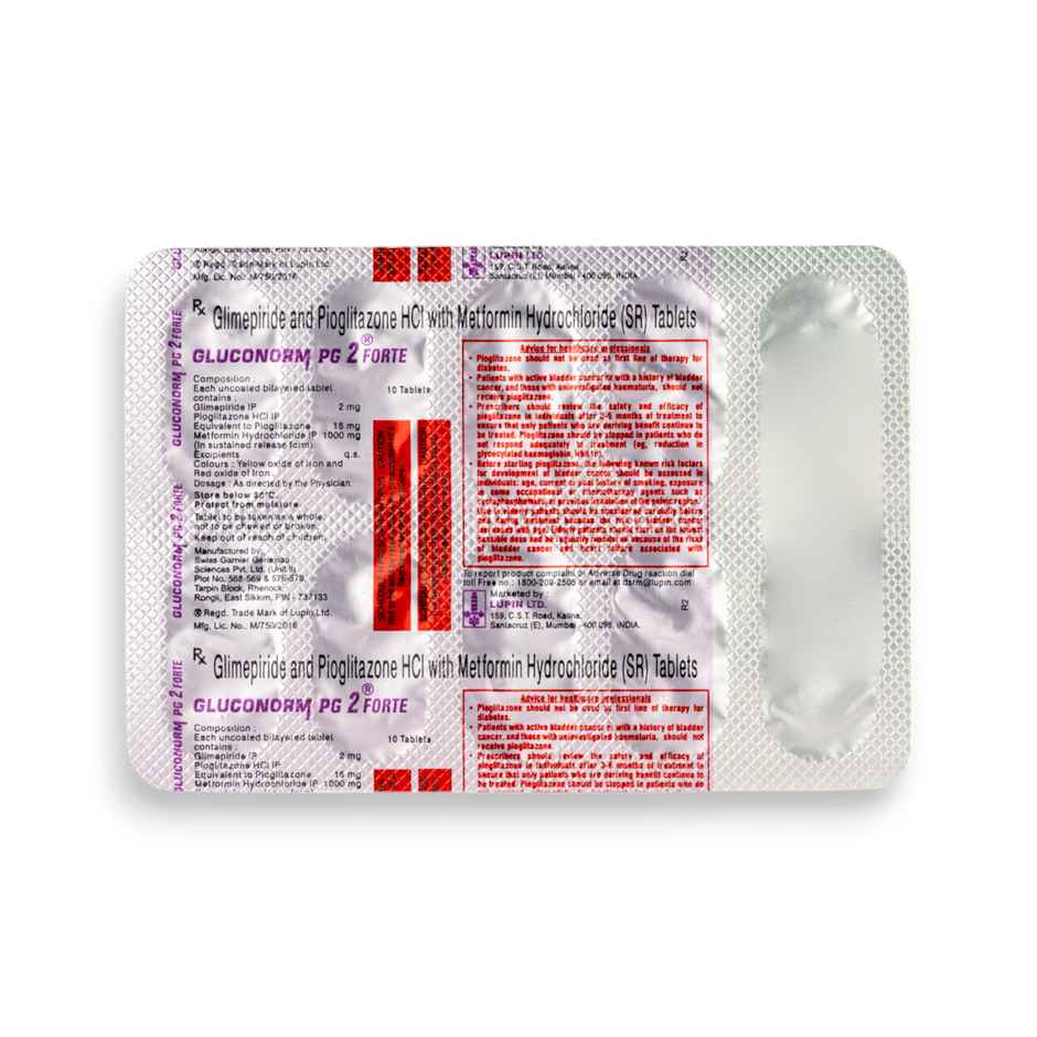 Gluconorm PG 2 Forte Tablet SR